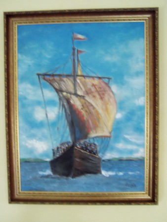Santa Maria - s rámom