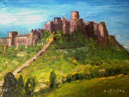 Spišský hrad 60x40cm