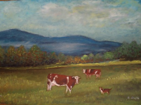 Tri pohľady 91x65cm