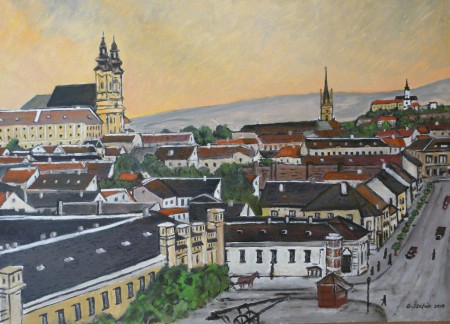 Stará Nitra r.1943 ,dávno pred stavaní terajšieho TESCA